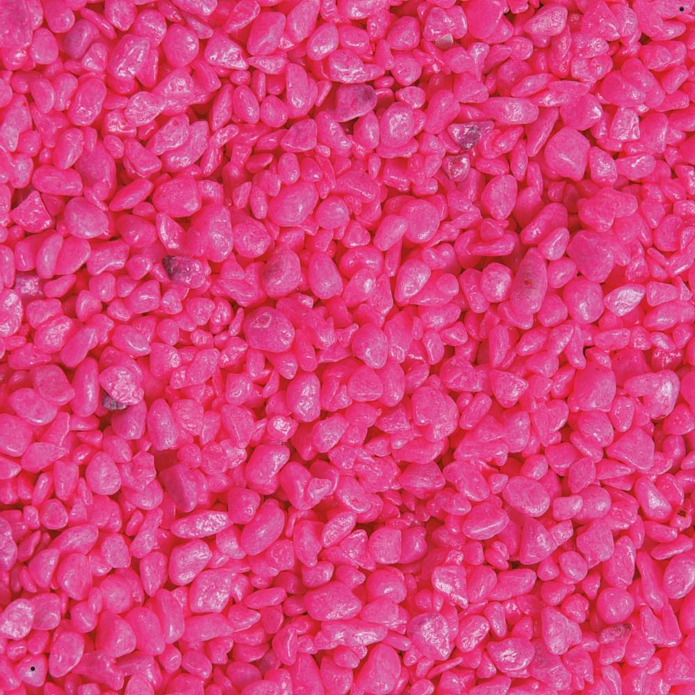 Gravier néon rose, 1 kg, pour aquarium - Imagen 2