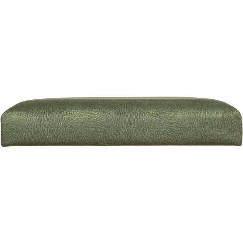 Pouf pliant et Coffre de rangement en tissu Vert kaki 76 x 38 cm - Imagen 5