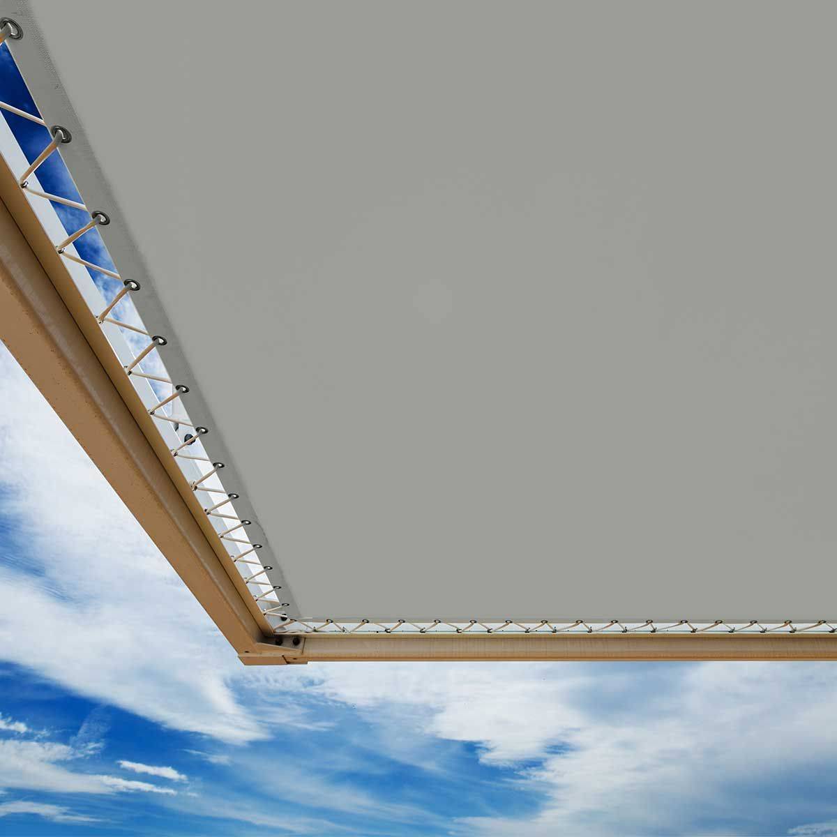 Bâche pour Carport Grise 10x15 m XP640CP - Garantie 10 ans - Toile PVC étanche pour abri de voiture - Made in France TECPLAST - Imagen 7