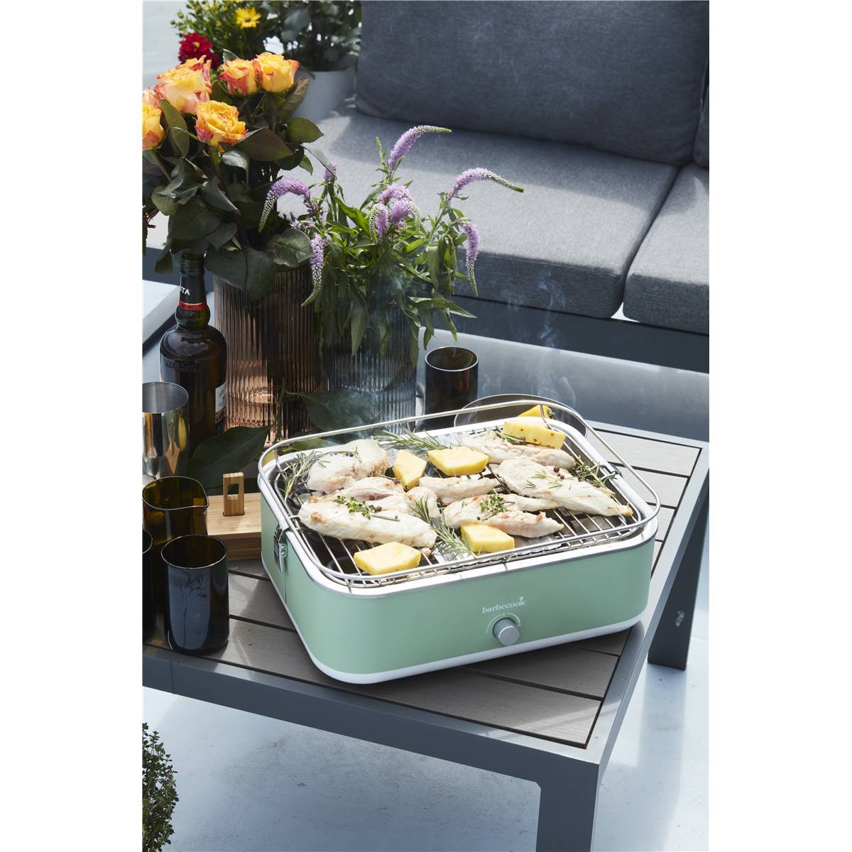 Barbecook - E-Carlo gril de table électrique Barbecook Paris Green - Imagen 5