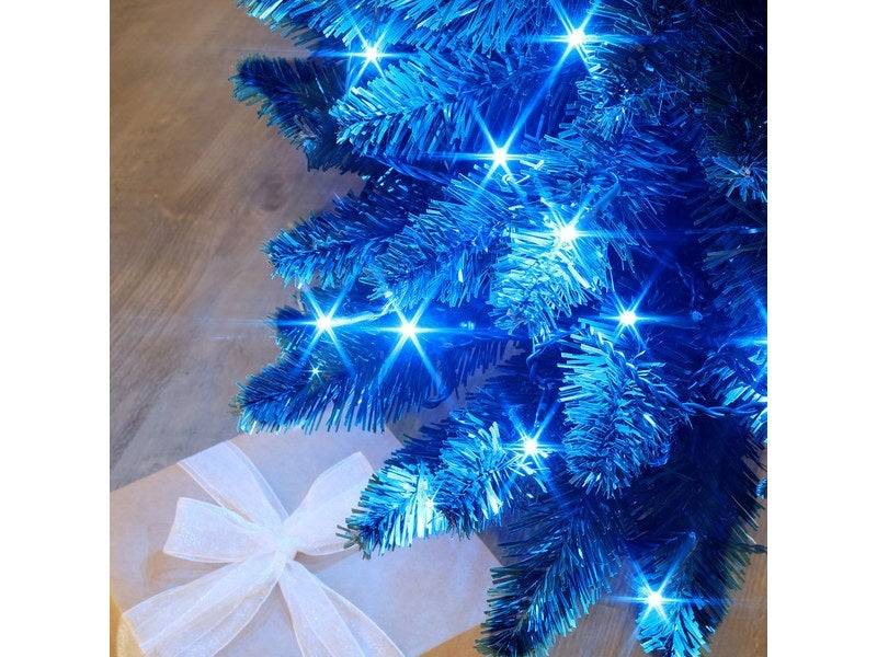 Blachere Illumination - Guirlande électrique 192led, 16m, bleu, intérieur/extérieur BLACHERE ILLUMINATION - Imagen 2