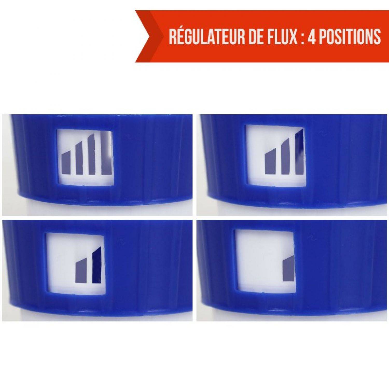 Linxor - Diffuseur de chlore et de brome flottant réglable Ø 13 cm - Linxor - Imagen 4