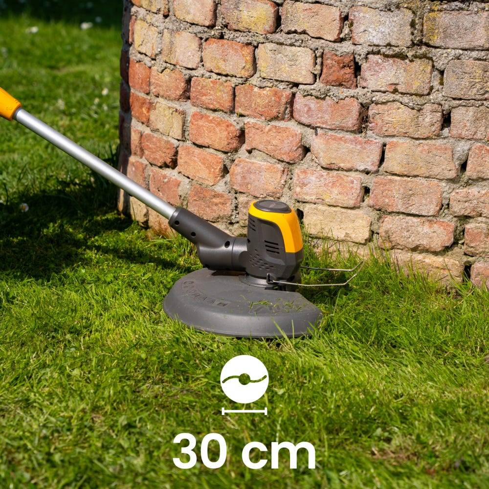 Stiga - GT 500e Trimmer sans fil - Puissant et silencieux, batterie 48V 4 Ah, tête Tap&amp;Go à double fil, poignée et manche réglables, plateau-STIGA - Image 3