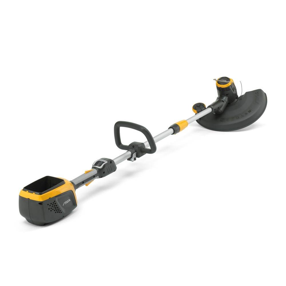Stiga - GT 500e Trimmer sans fil - Puissant et silencieux, batterie 48V 4 Ah, tête Tap&amp;Go à double fil, poignée et manche réglables, plateau-STIGA - Image 1