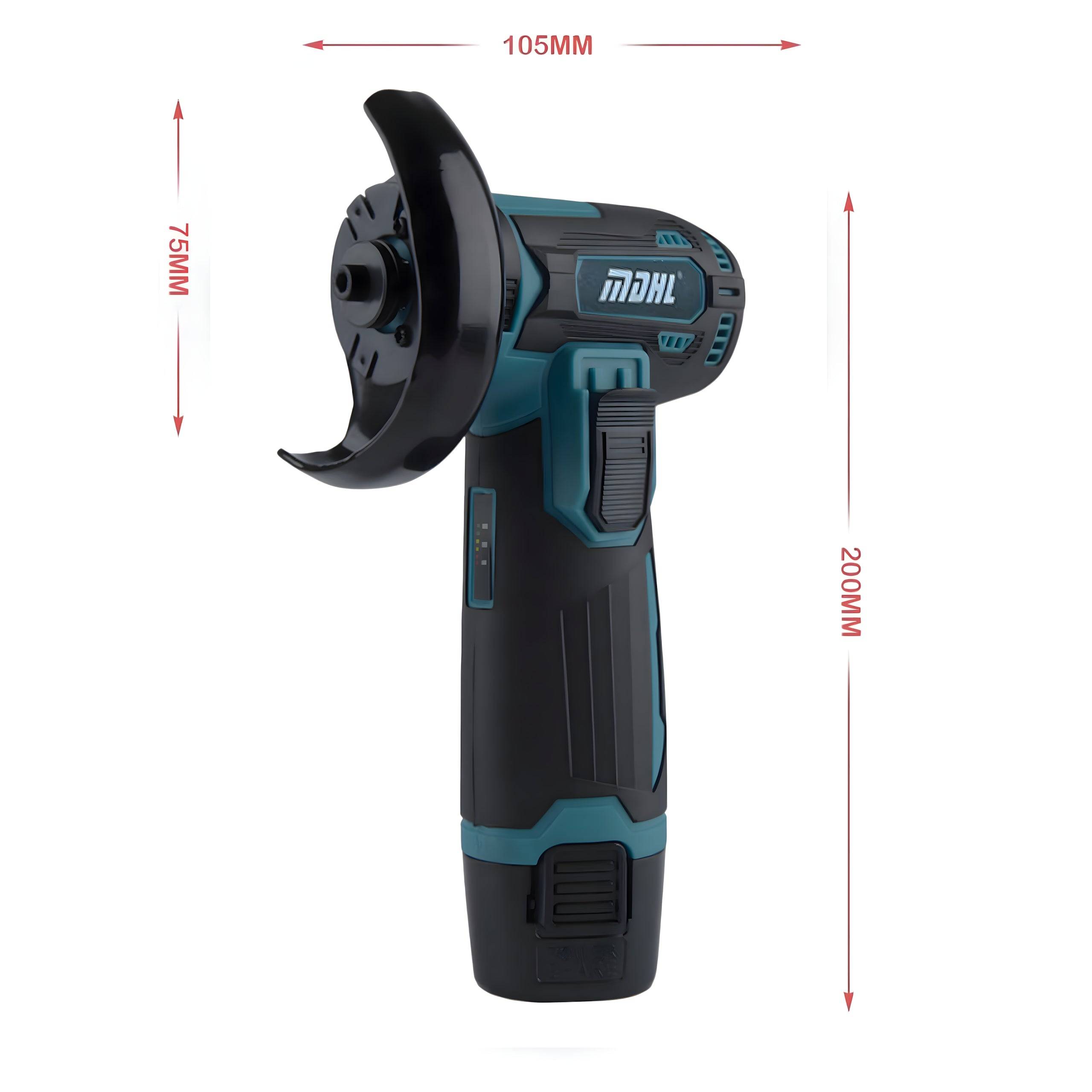 Entrepotbrico - Meuleuse d’angle sans fil 12 V, moteur sans balais, disque de 76 mm - Image 3
