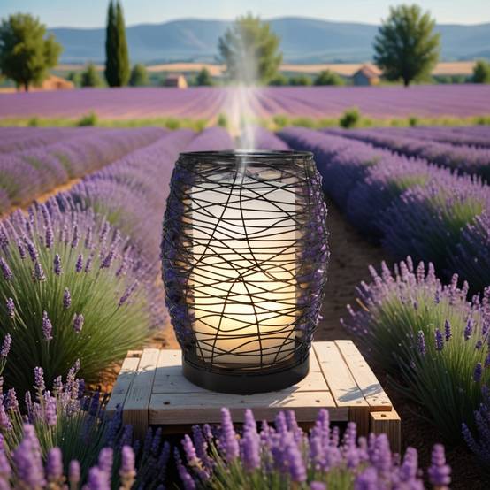 Zen'Arôme Diffuseur Huile Essentielle avec Télécommande Volupsia - Éclairage Led Personnalisable - Verre + Coque en Métal - Image 2