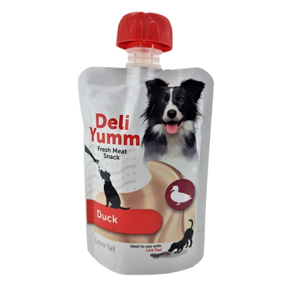Flamingo - Friandises gourde de 90 g, gout canard pour chien - Imagen 4
