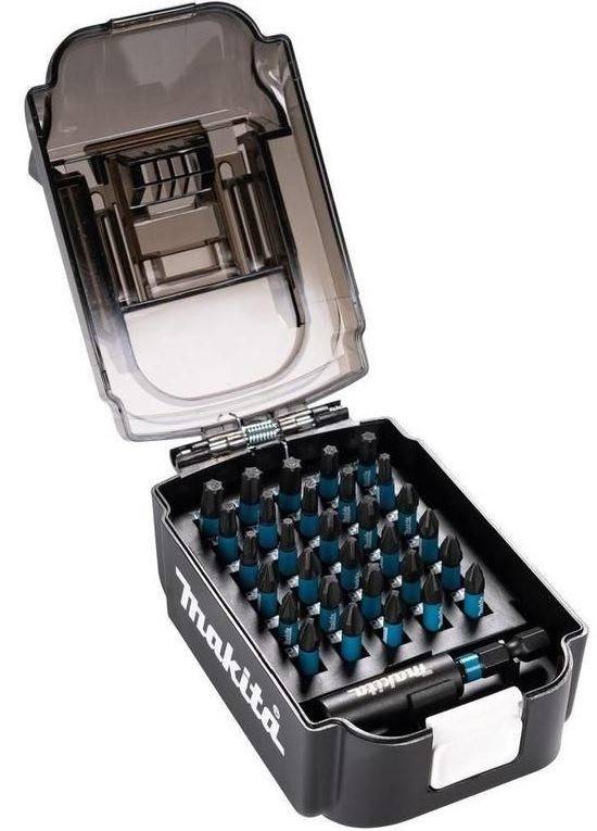 Makita - Coffret vissage Impact Black 31 pièces MAKITA box forme batterie - E-03084
