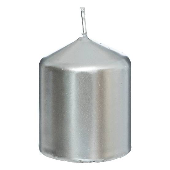 Lot de 4 Bougies Satin Argent 505G - Image 5