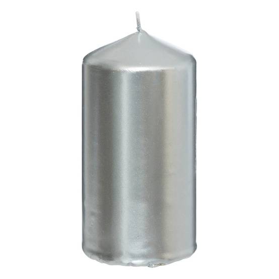 Lot de 4 Bougies Satin Argent 505G - Image 3