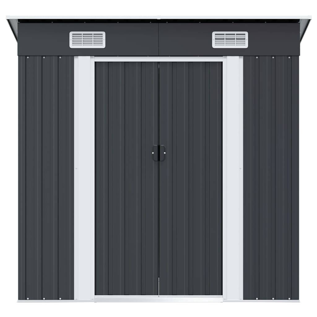 Vidaxl - Abri de jardin Anthracite Acier 1.5m² vidaXL 47026 - Image 6