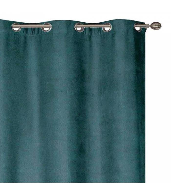 Rideau Suédine Thermique Doublé Polaire Atout Ciel 140x240cm Beige - Prêt à Poser