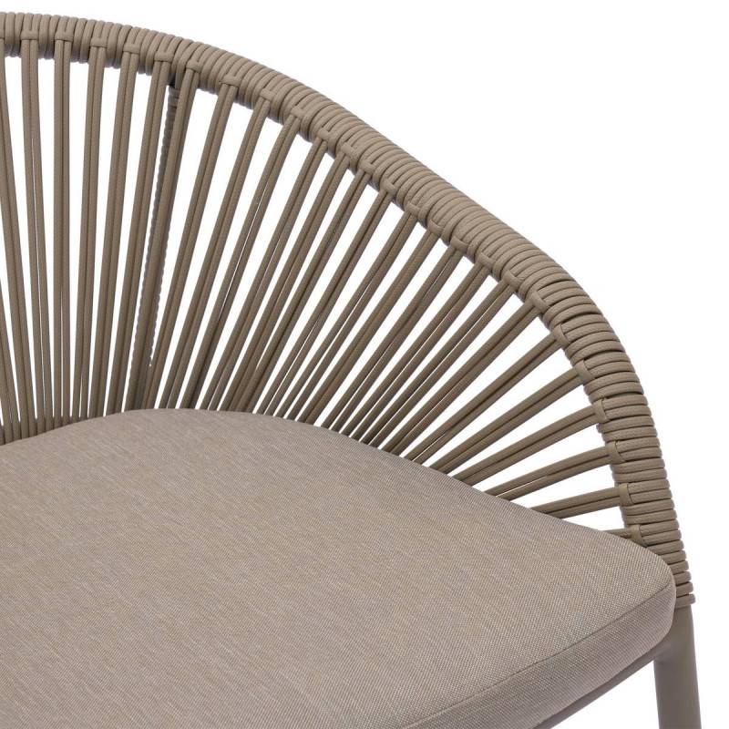 Hesperide - Fauteuil de jardin Oryon empilable café - Hespéride - Image 8