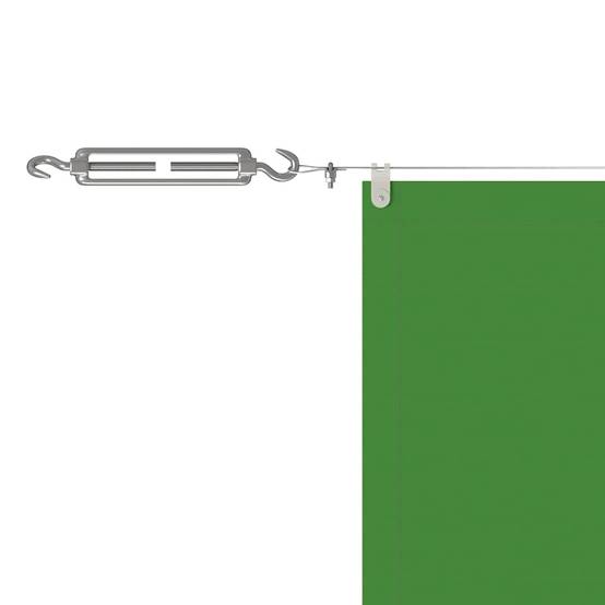 Maison Chic - Store banne | Auvent vertical Vert clair 140x600 cm Tissu oxford Maison Chic - Image 4