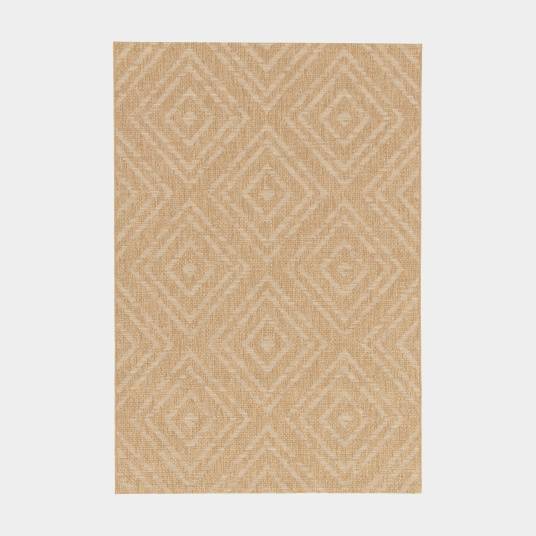Decoweb - Tapis d'intérieur ou d'extérieur aspect naturel - Inca - Beige - 120 x 170 cm - Decoweb - Imagen 1