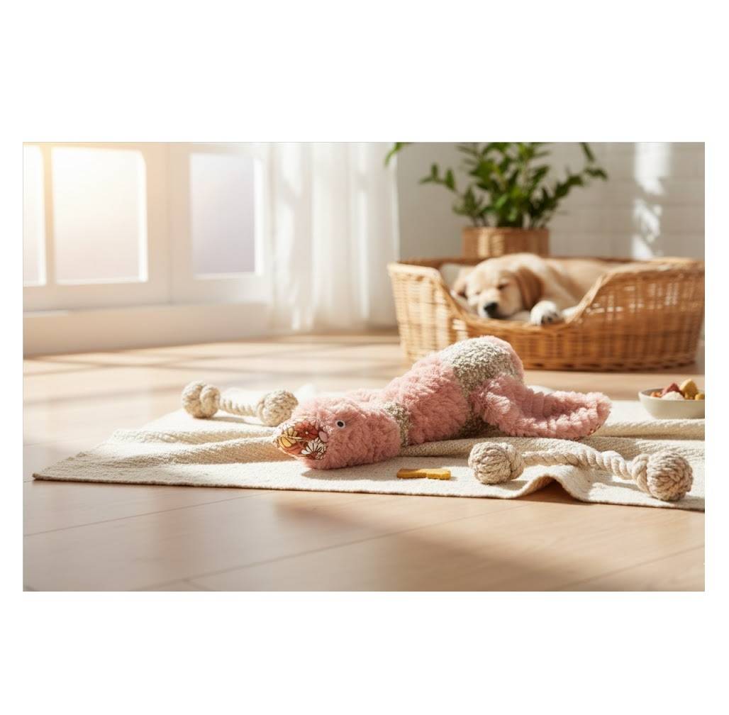 Eden - Jeu sonore pour chien Rosette le canard en peluche - Image 2