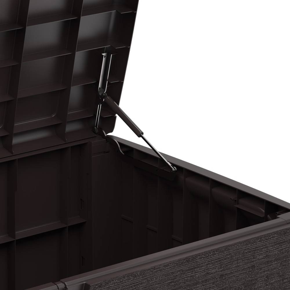 Duramax - Coffre de jardin en résine  416L - Marron Duramax - Imagen 3