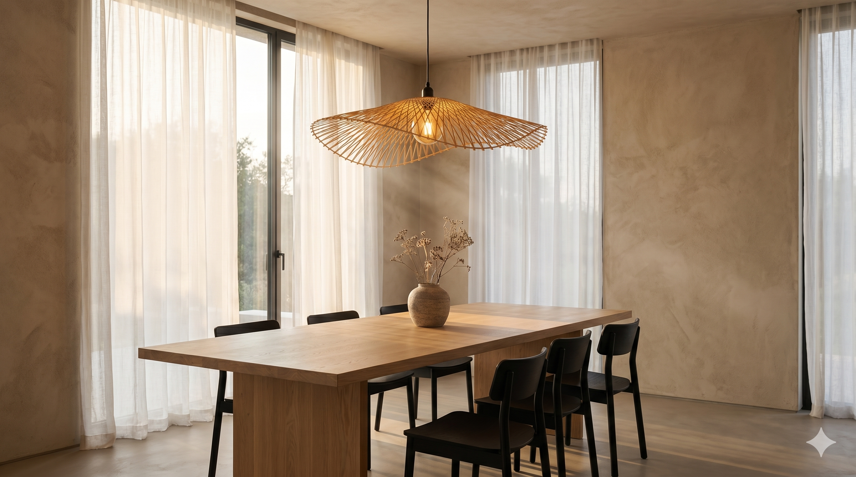 Lumisky - Abat jour naturel seul LAIA H50cm - Image 7