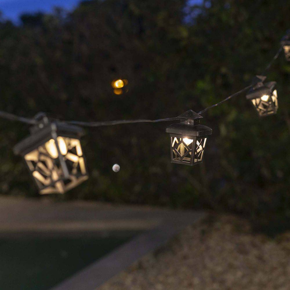Guirlande lumineuse extérieure en métal Chelsea 8m - Imagen 3