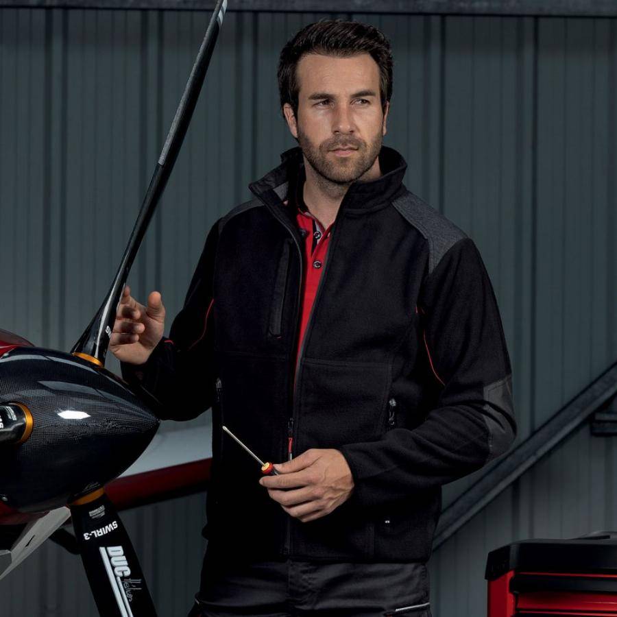 Facom - Veste polaire zippée FACOM Shift Noir Taille XL - FXWW2010E-XL - Imagen 3