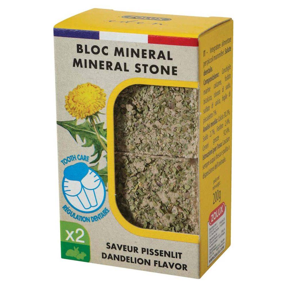 Zolux - Bloc minéral Eden 200 gr (Lot de 6) - Imagen 2