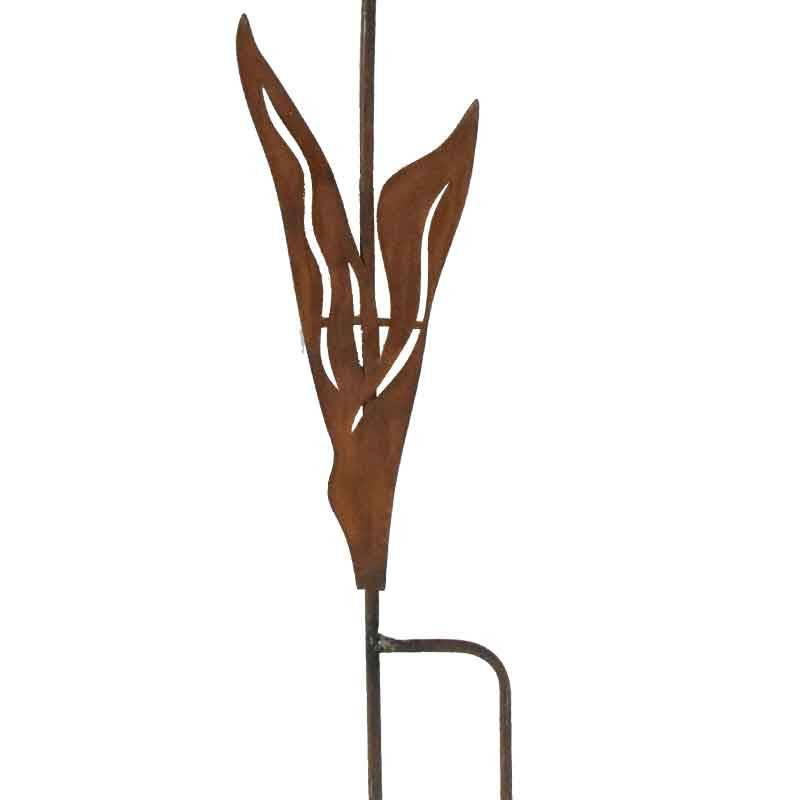 La Grande Prairie - Tuteur fer décoratif tulipe à planter 24x1x90cm - Image 5