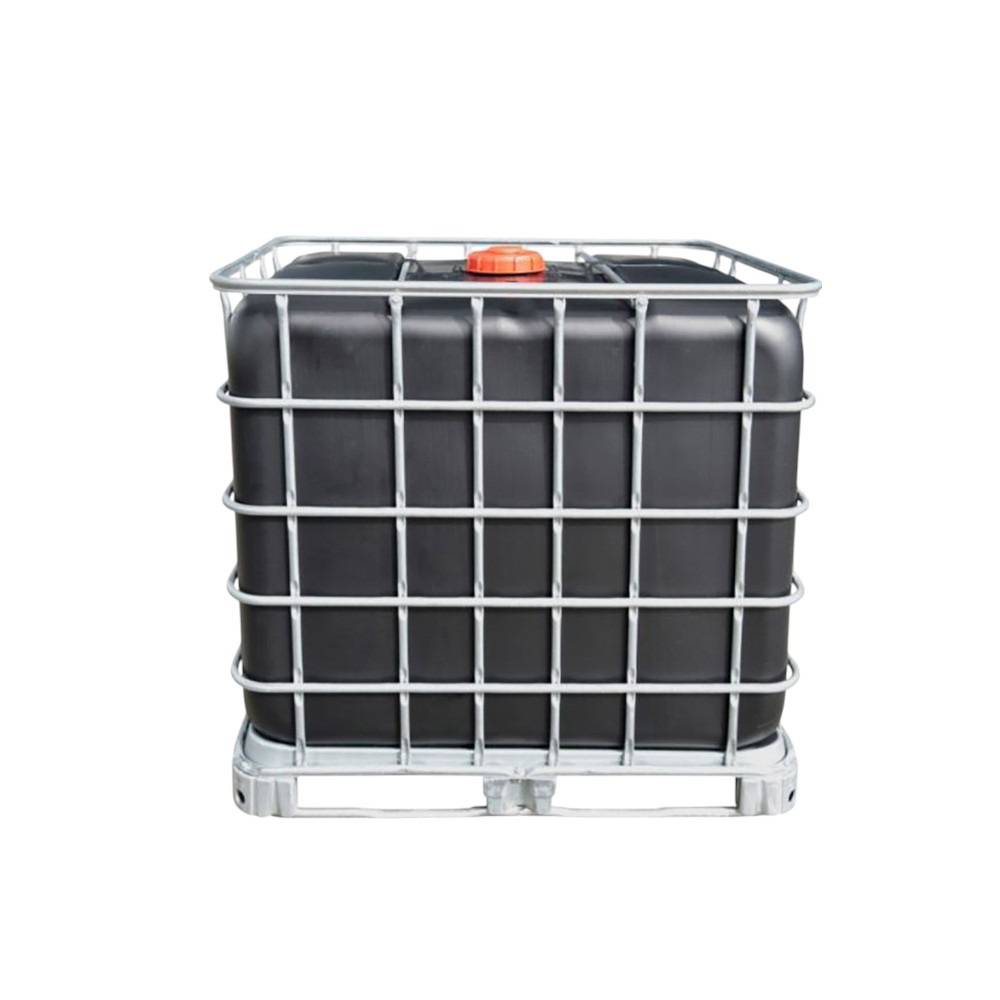 Plast'Up Rotomoulage - Cuve de stockage 1000l ibc poche rénovée grillage opaque noire - Imagen 2