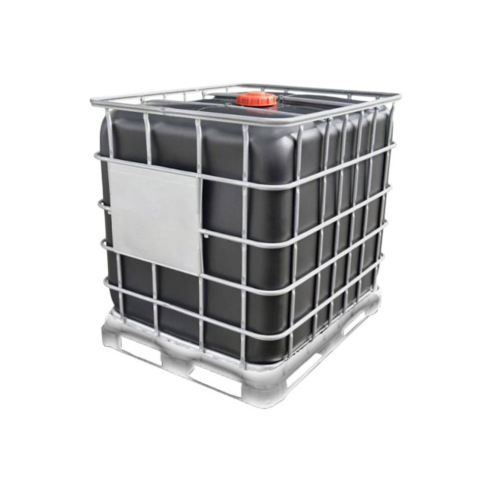 Plast'Up Rotomoulage - Cuve de stockage 1000l ibc poche rénovée grillage opaque noire - Imagen 1