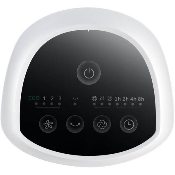 Ventilateur colonne OCEANIC - 45W - Hauteur 101 cm - 3 modes - 3 vitesses - Oscillation 90° - Blanc - Image 6