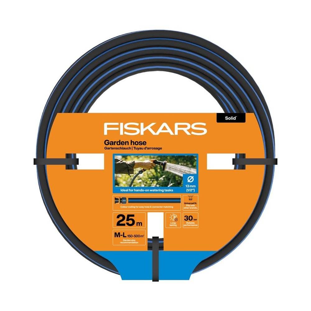 Fiskars - Tuyau d’arrosage Solid 13 mm (1/2”), 25 m - Image 4