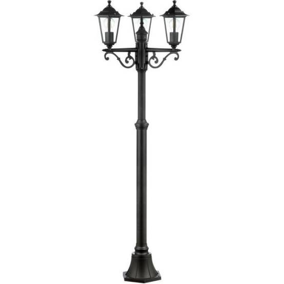 Brilliant - Lampadaire extérieur 3L CARLEEN - BRILLIANT - noir - métal/verre - 200x61cm - IP44 - Image 2