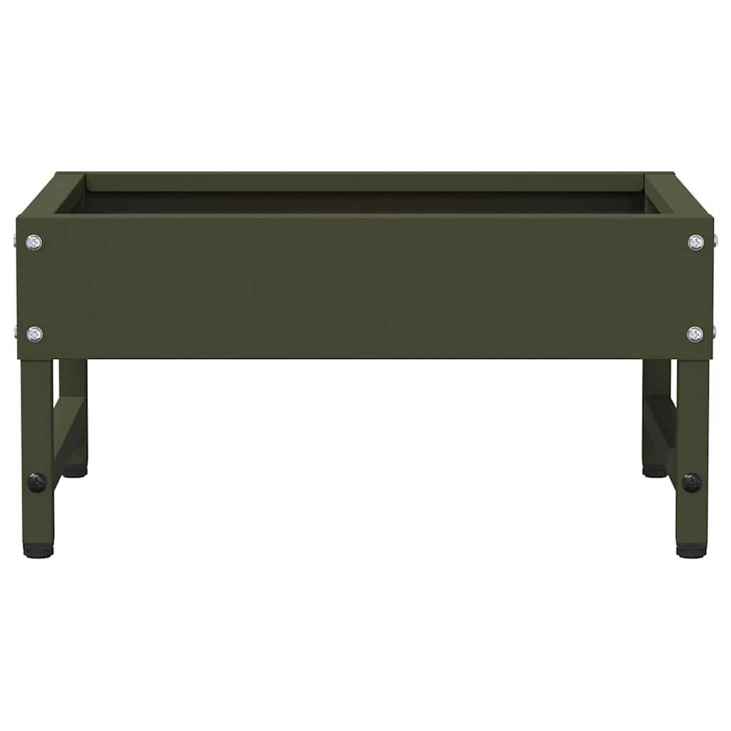Vidaxl - Nourrisseur pour oiseaux Vert olive 80 x 28 x 13.5 cm vidaXL 874625 - Image 7