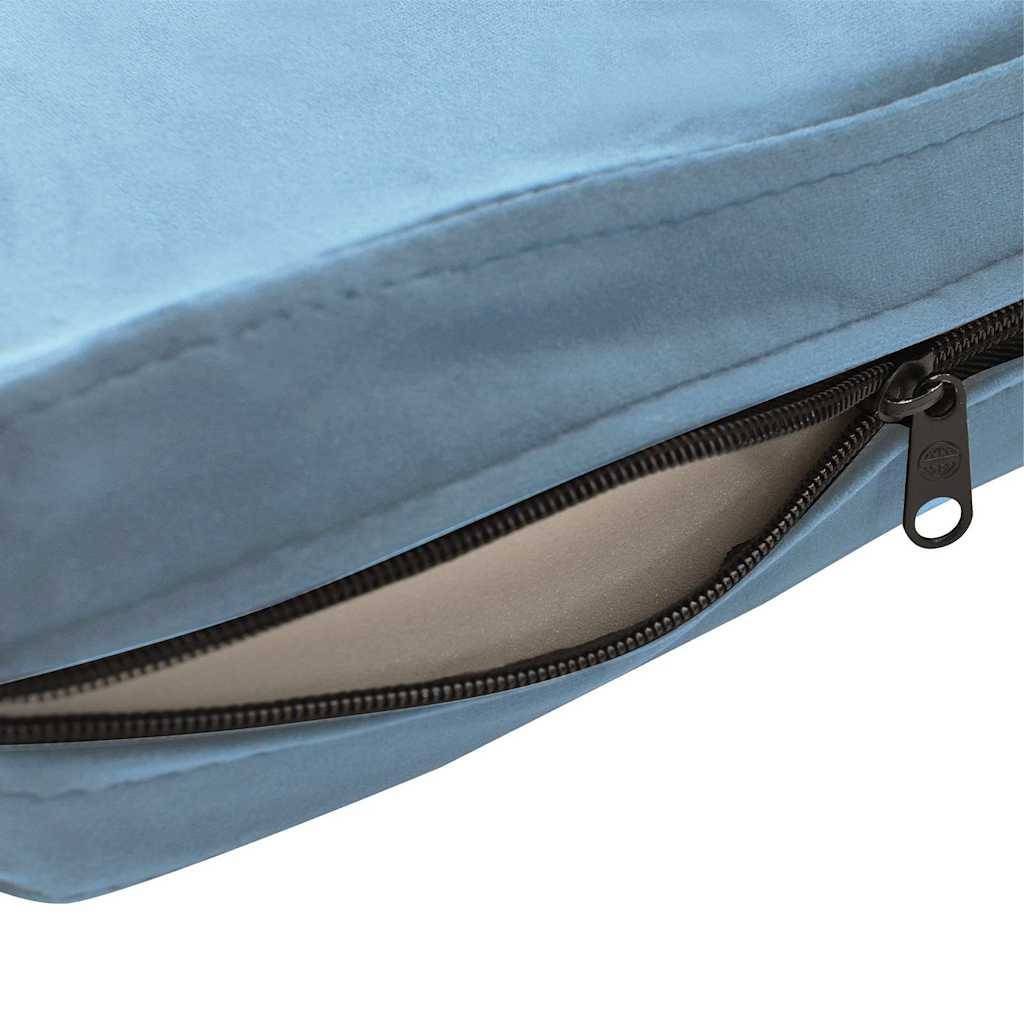 Vidaxl - Canapé pour chien Turquoise 72x45x30 cm Peluche vidaXL 171043 - Imagen 4