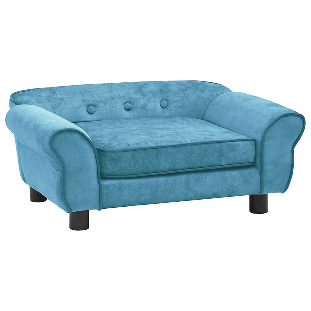 Vidaxl - Canapé pour chien Turquoise 72x45x30 cm Peluche vidaXL 171043 - Imagen 2