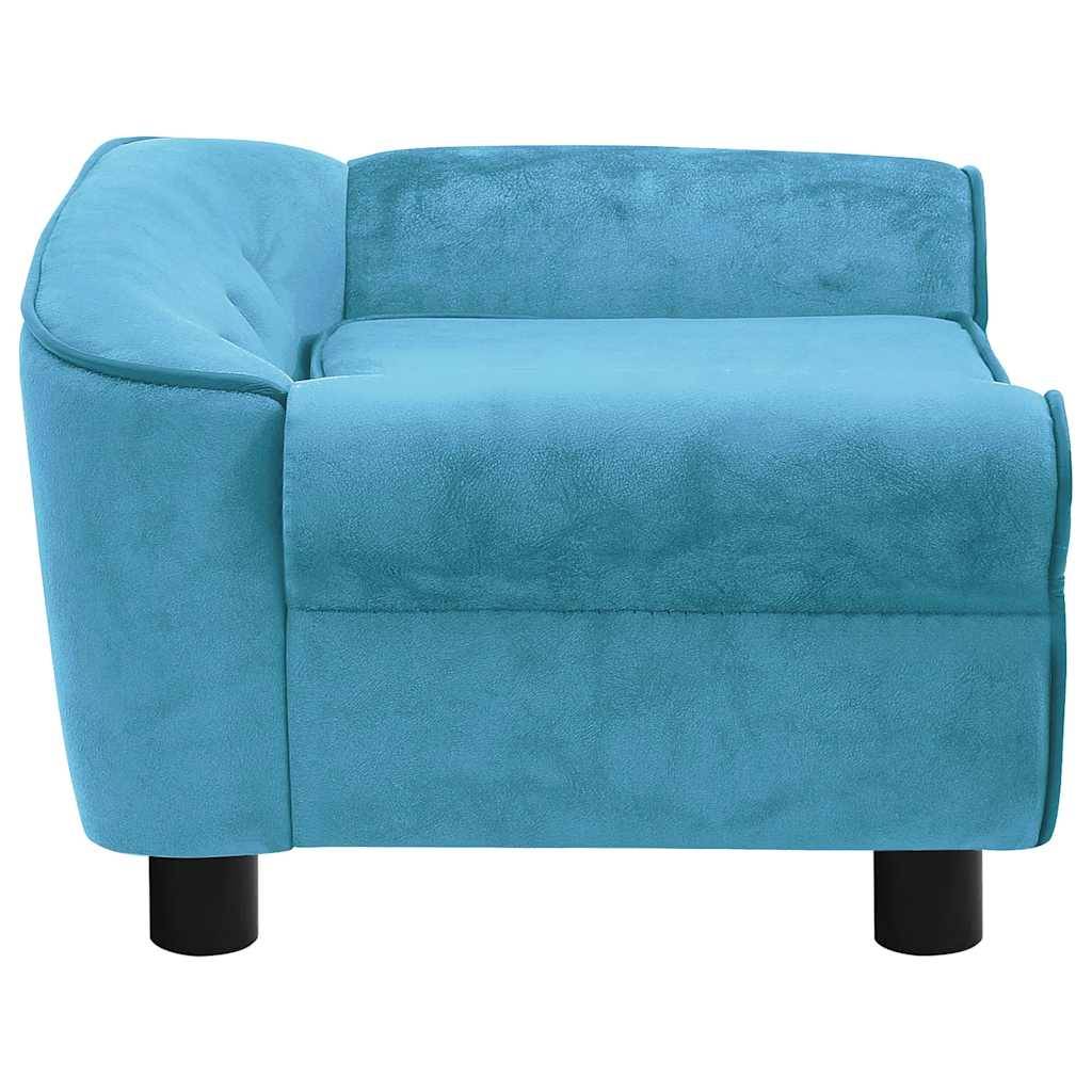 Vidaxl - Canapé pour chien Turquoise 72x45x30 cm Peluche vidaXL 171043 - Imagen 8