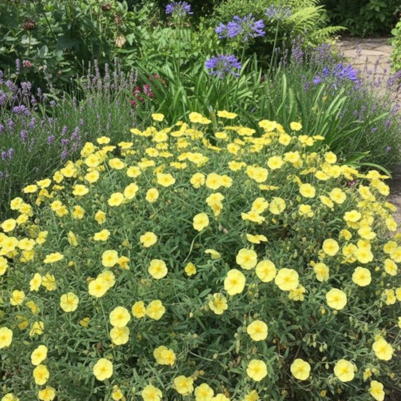 Hélianthème Wisley Primrose à fleurs Jaune/ - feuillage Caduc - Godet - 5/20 cm