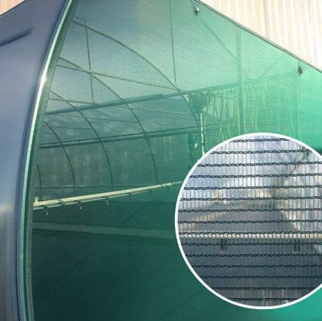 Plastidis - Filet Brise-vent - ombrage vert - 106gr/m² - Long 11 m, Larg 4 m - Imagen 1
