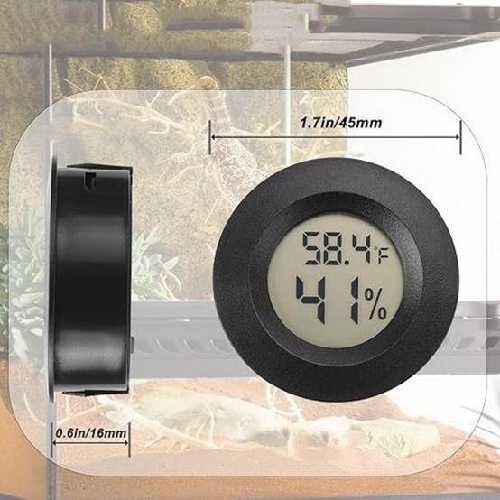 IntiMeg - Thermomètre et hygromètre pour reptiles IntiMeg - Image 4