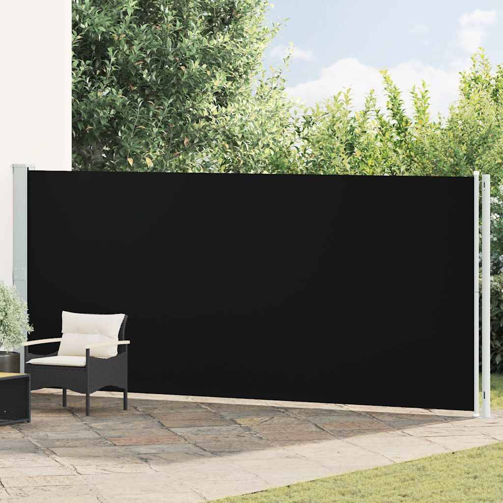 Vidaxl - Auvent latéral rétractable de patio 180x614 cm Noir vidaXL 317964 - Imagen 1