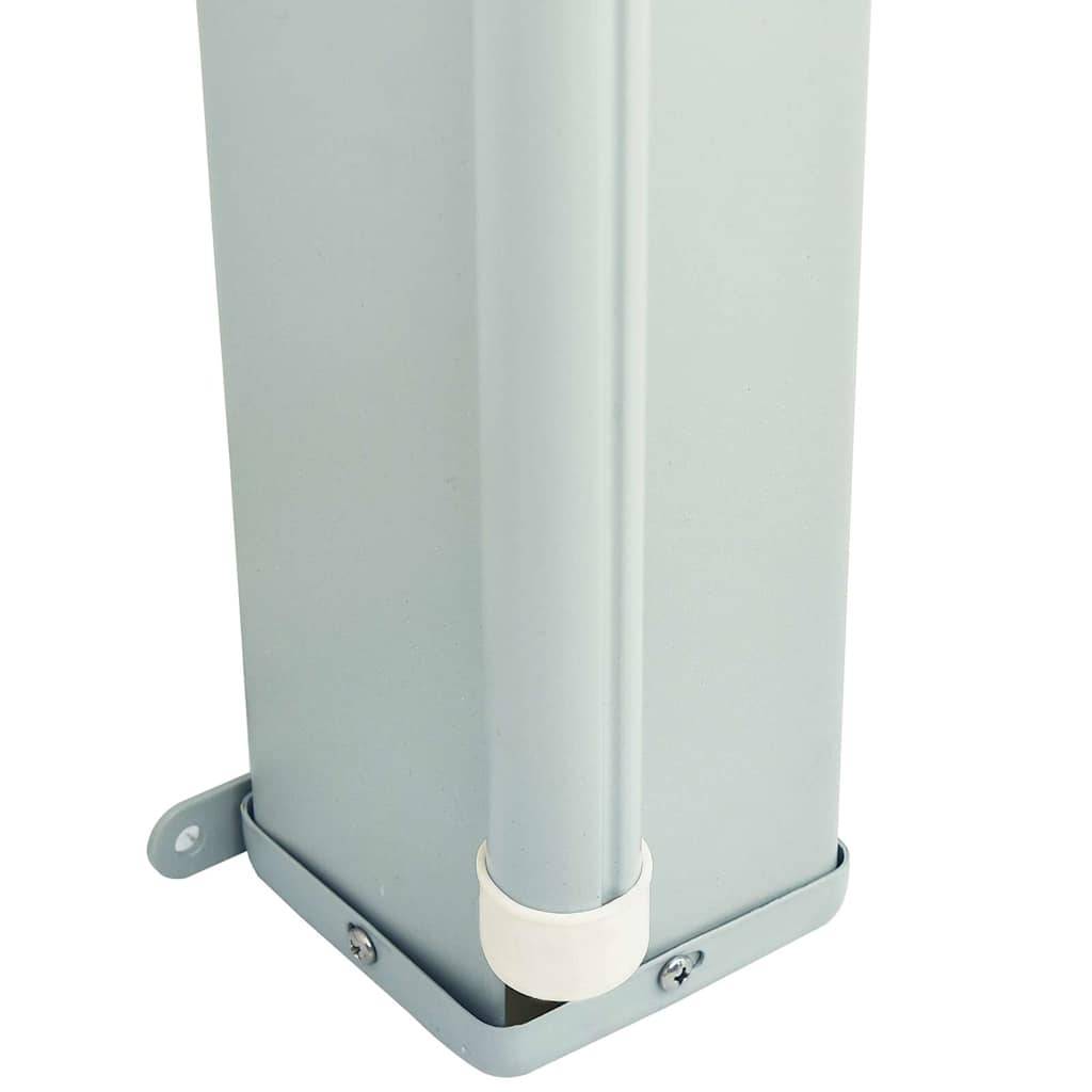 Vidaxl - Auvent latéral rétractable de patio 180x614 cm Noir vidaXL 317964 - Imagen 4