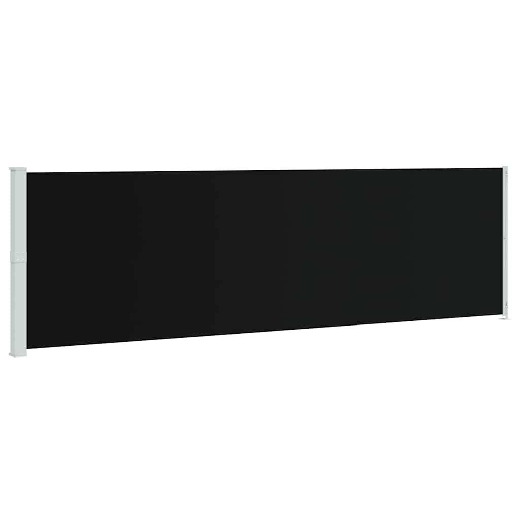 Vidaxl - Auvent latéral rétractable de patio 180x614 cm Noir vidaXL 317964 - Imagen 2