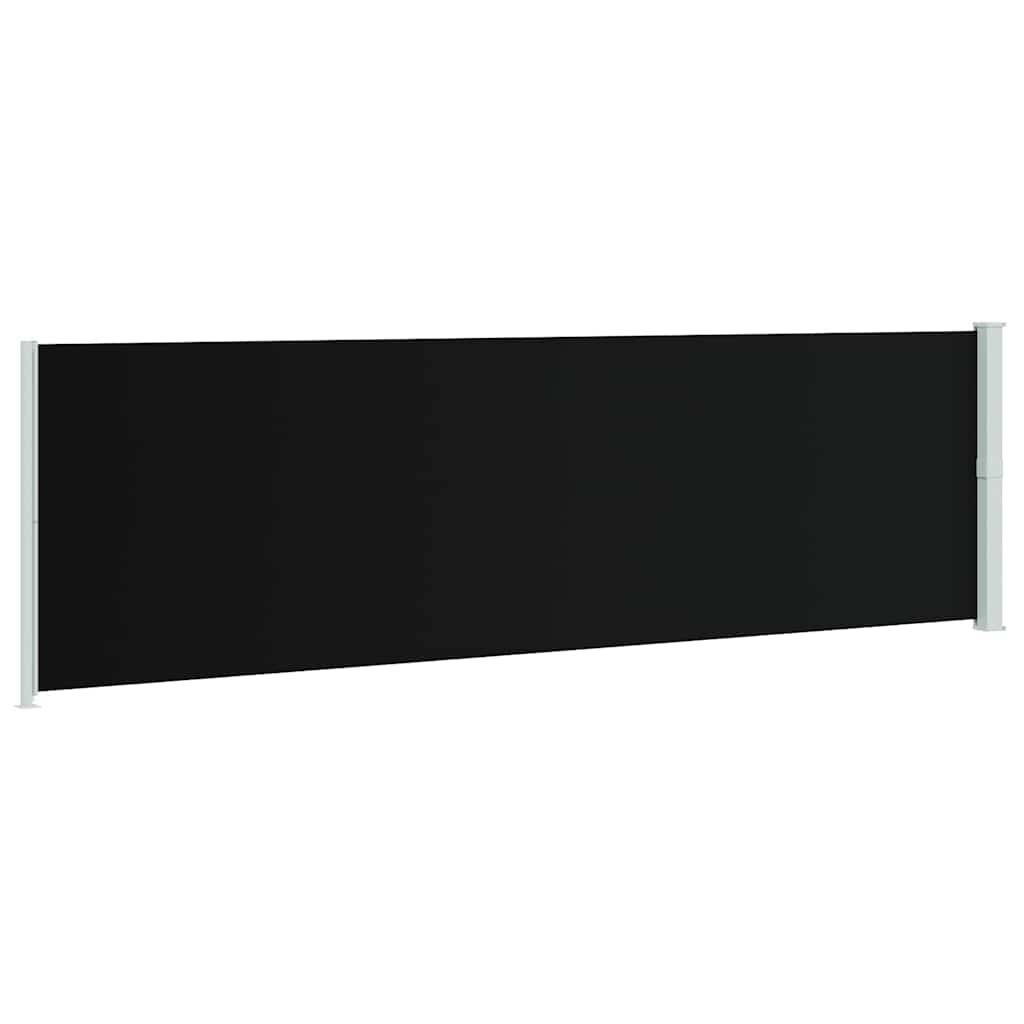 Vidaxl - Auvent latéral rétractable de patio 180x614 cm Noir vidaXL 317964 - Imagen 7
