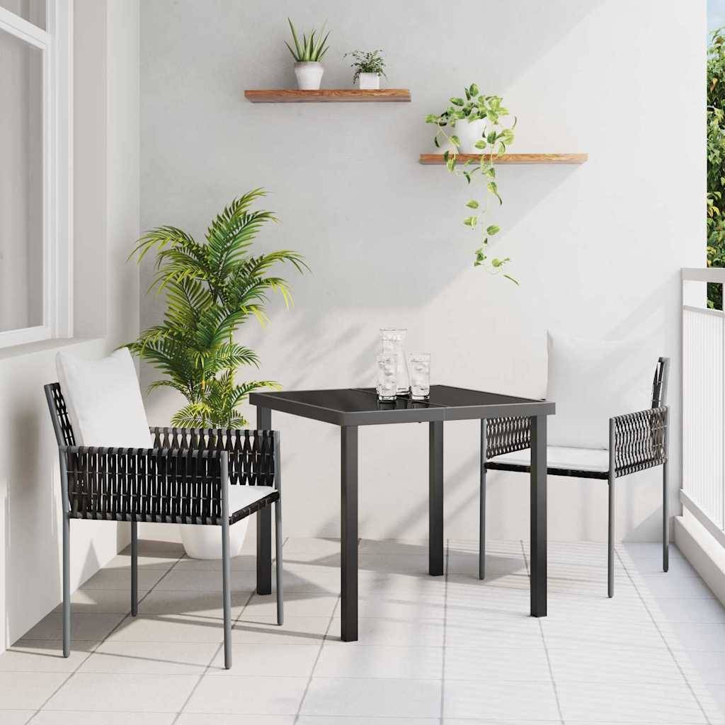 ComfortXL - Petit Salon de Jardin 2 Places en Poly Rotin avec Coussins Confort pour Balcon Marron – ComfortXL Outdoor Living - Image 1