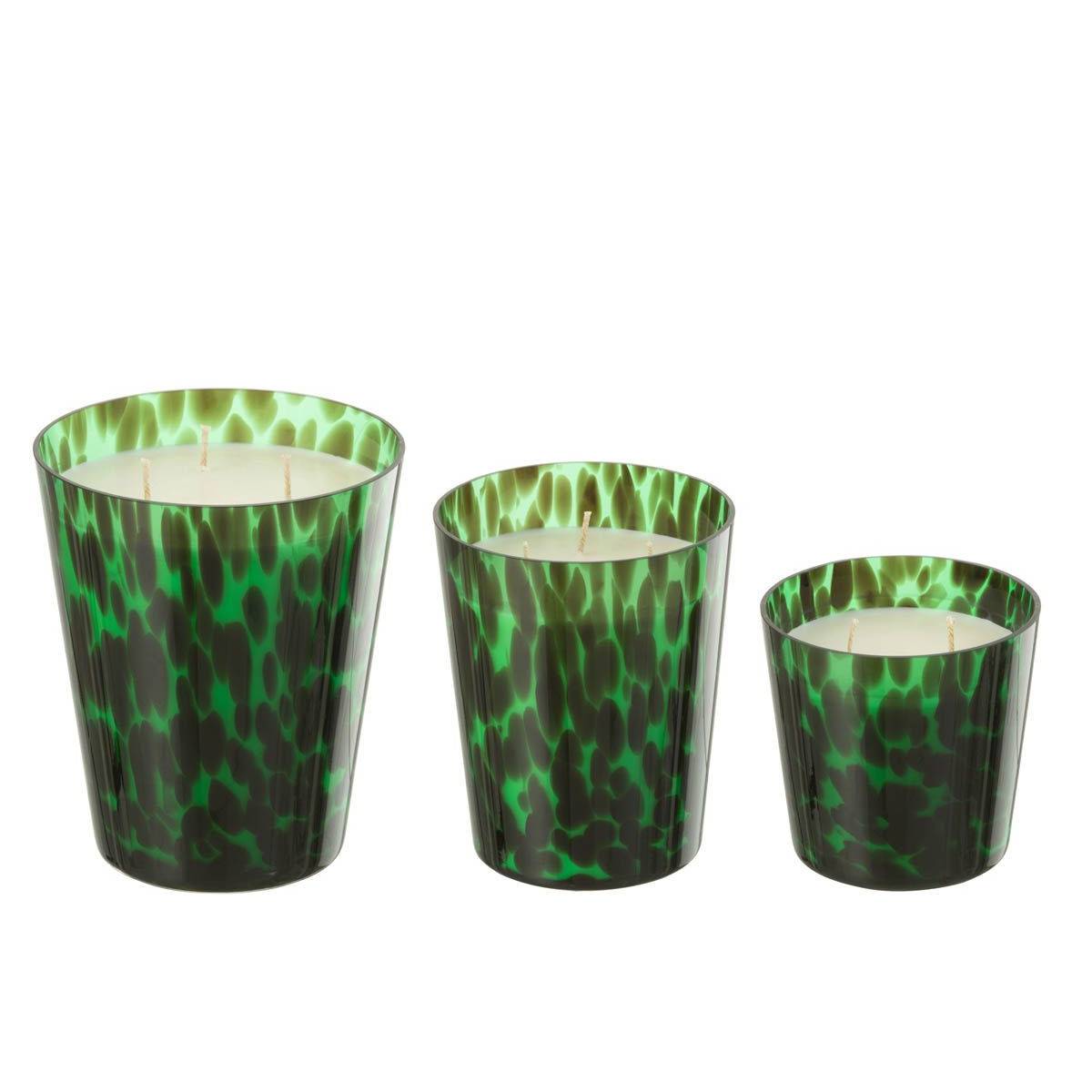 Bougie Parfumée "Noa" 16cm Bois de Santal Vert - Imagen 5
