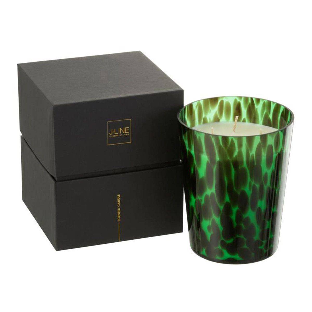 Bougie Parfumée "Noa" 16cm Bois de Santal Vert - Imagen 2