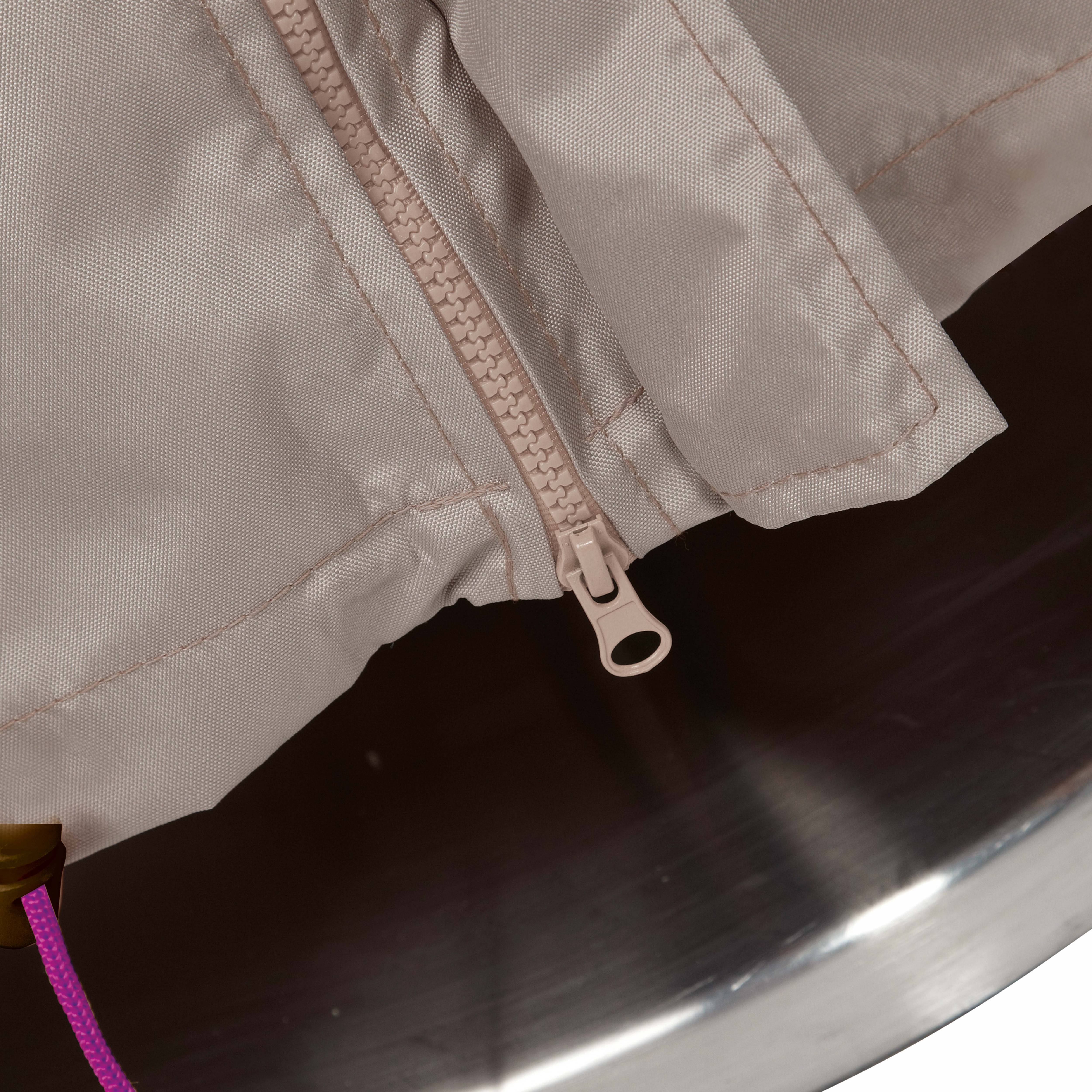 Oviala - Housse de protection parasol déporté 240 cm taupe Cov'Up - Oviala - Imagen 5