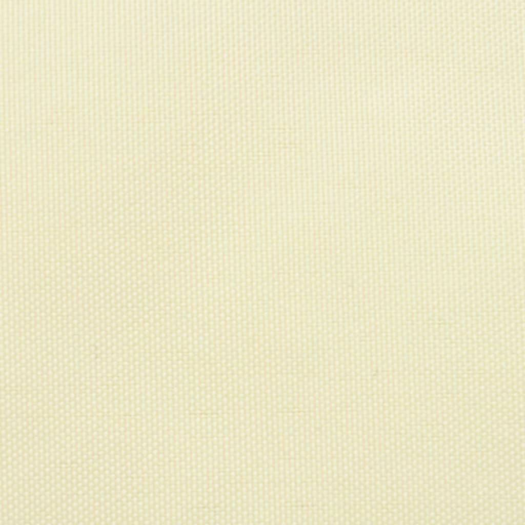 Helloshop26 - Voile d'ombrage parasol tissu oxford triangulaire 4 x 4 x 5,8 m crème - Imagen 3