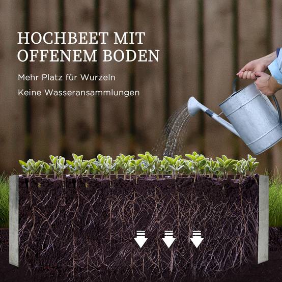 ComfortXL - Carré potager serre acier galvanisé avec treillis et housse 53x53x90cm argent vert - ComfortXL Outdoor Living - Image 9