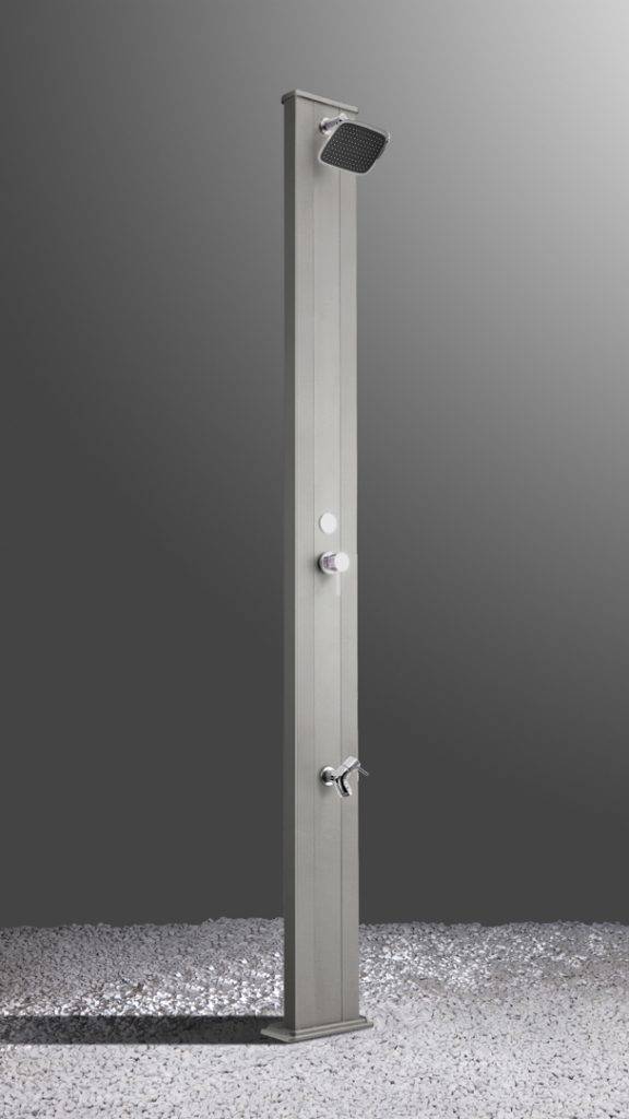 Douche solaire aluminium Spring S A220  INOX by ARKEMA DESIGN - Imagen 2