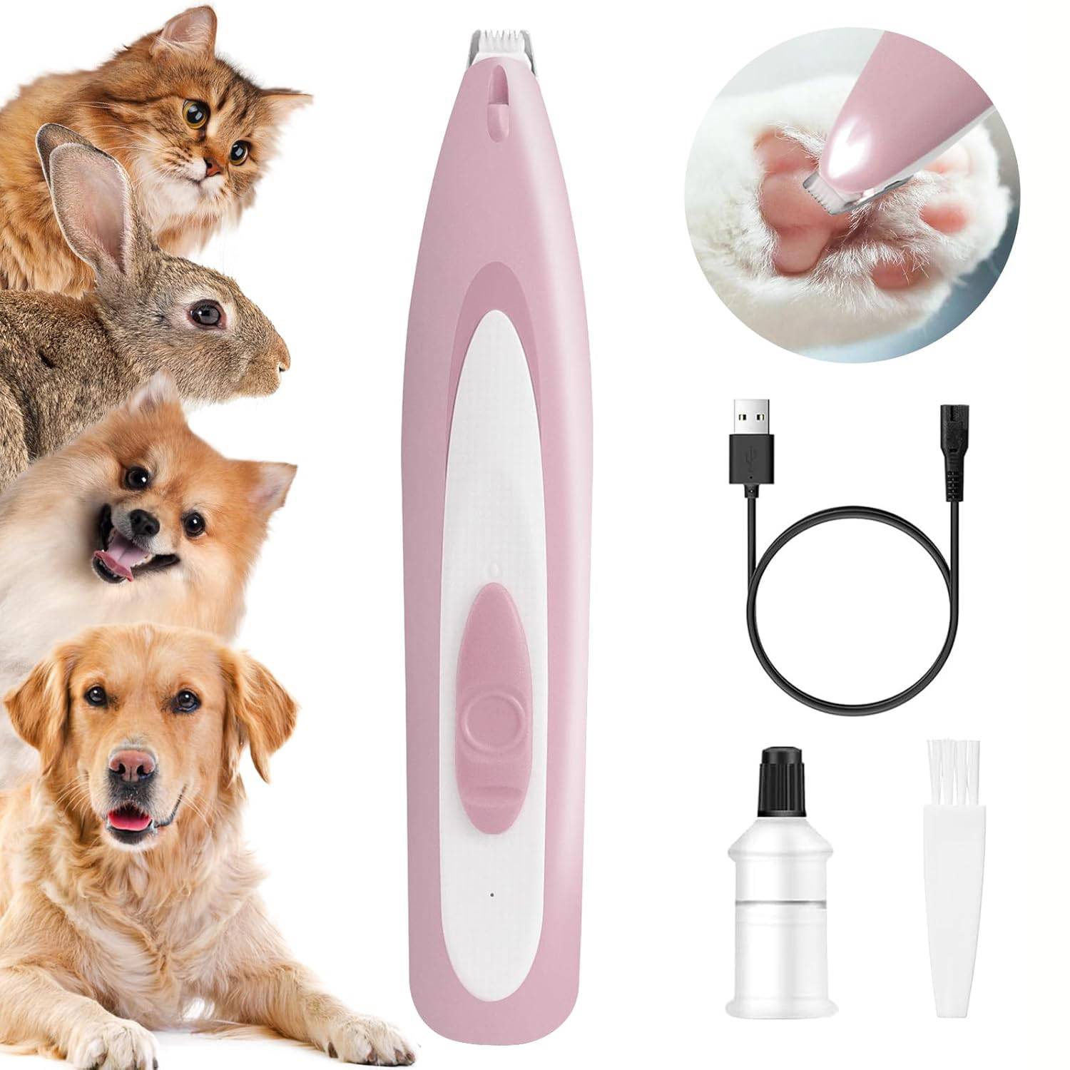 Tondeuse pour Chien Rasoir pour Chiens Chat Faible Bruit DtopbuyAge - Image 1
